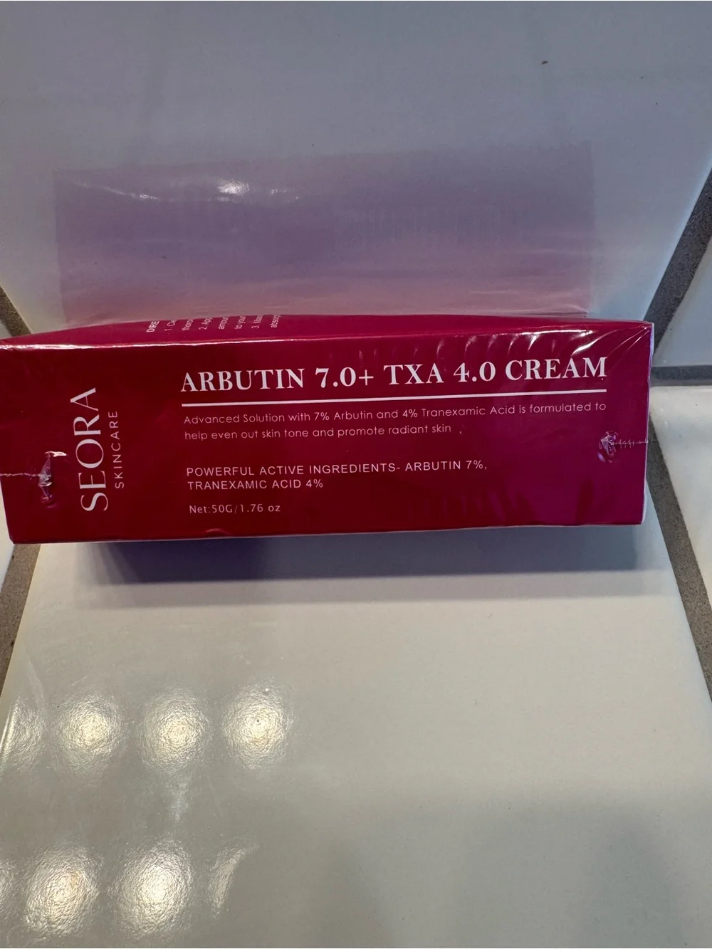 SEORA Skincare Arbutin 7.0+ TXA 4.0 Cream — Pink